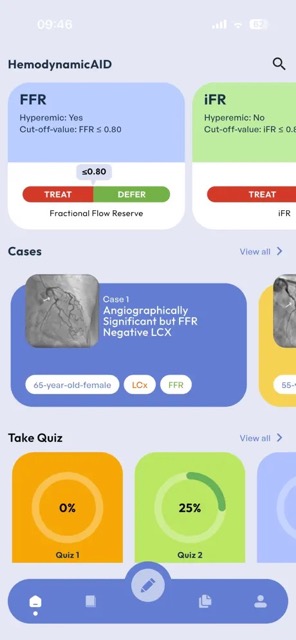 HemodynamicAid screen 1