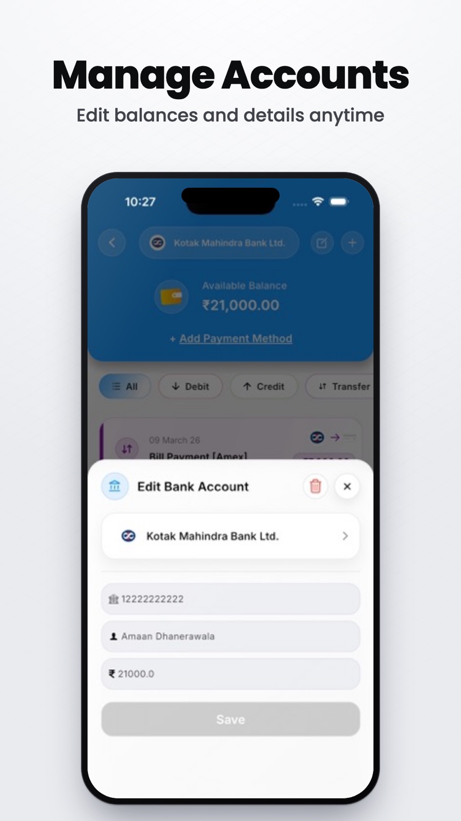 Wealthwise screen 6
